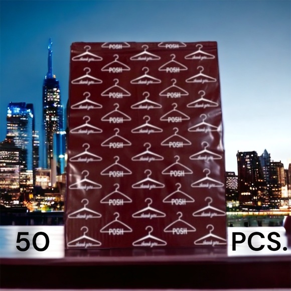 50 10X13 Poly Mailer Posh Hanger Shipping Envelopes PRICE IS FIRM - Picture 2 of 8